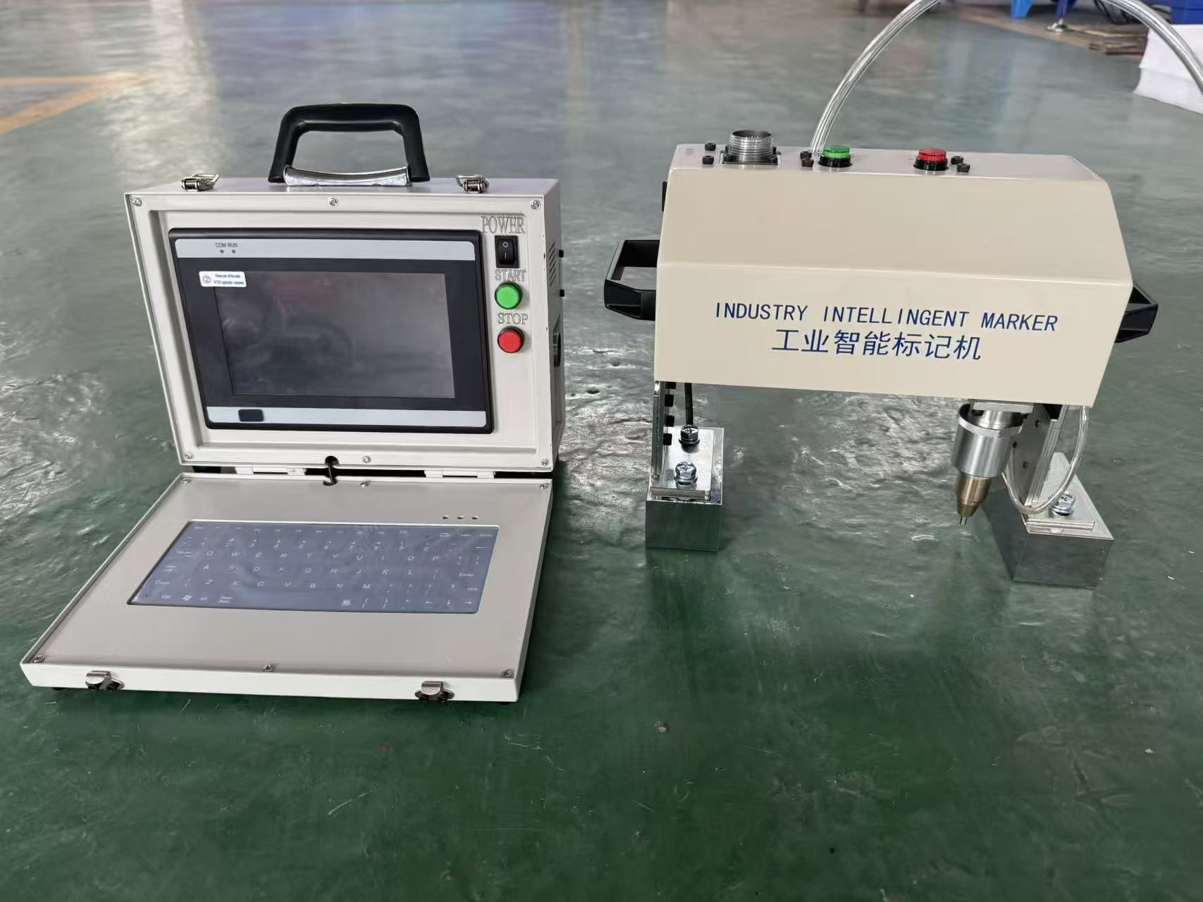 Controler de ecran Mașină pneumatică de marcat, mașină portabilă de marcat cu puncte